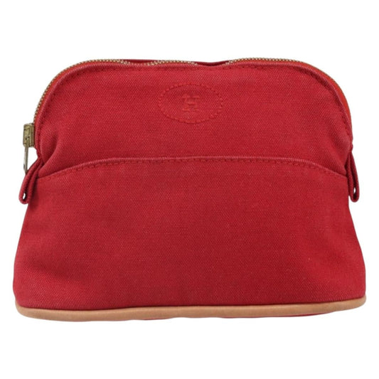 Hermes Bolide Travel Pouch Canvas Mini