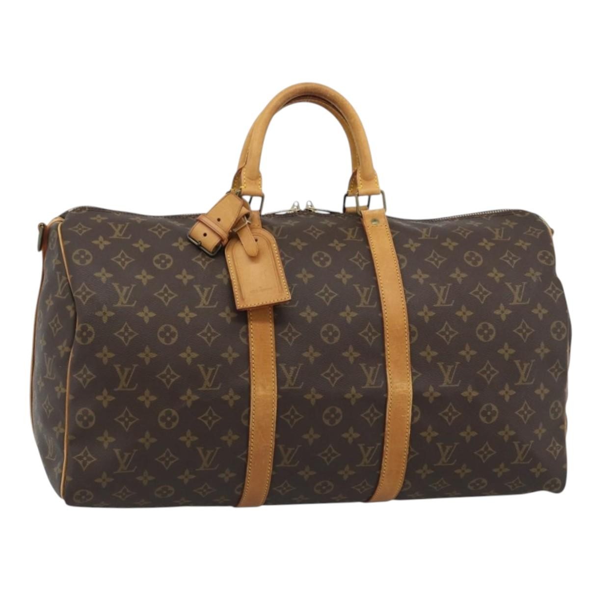 Louis Vuitton Keepall Bandouliere Bag Monogram Canvas 50
