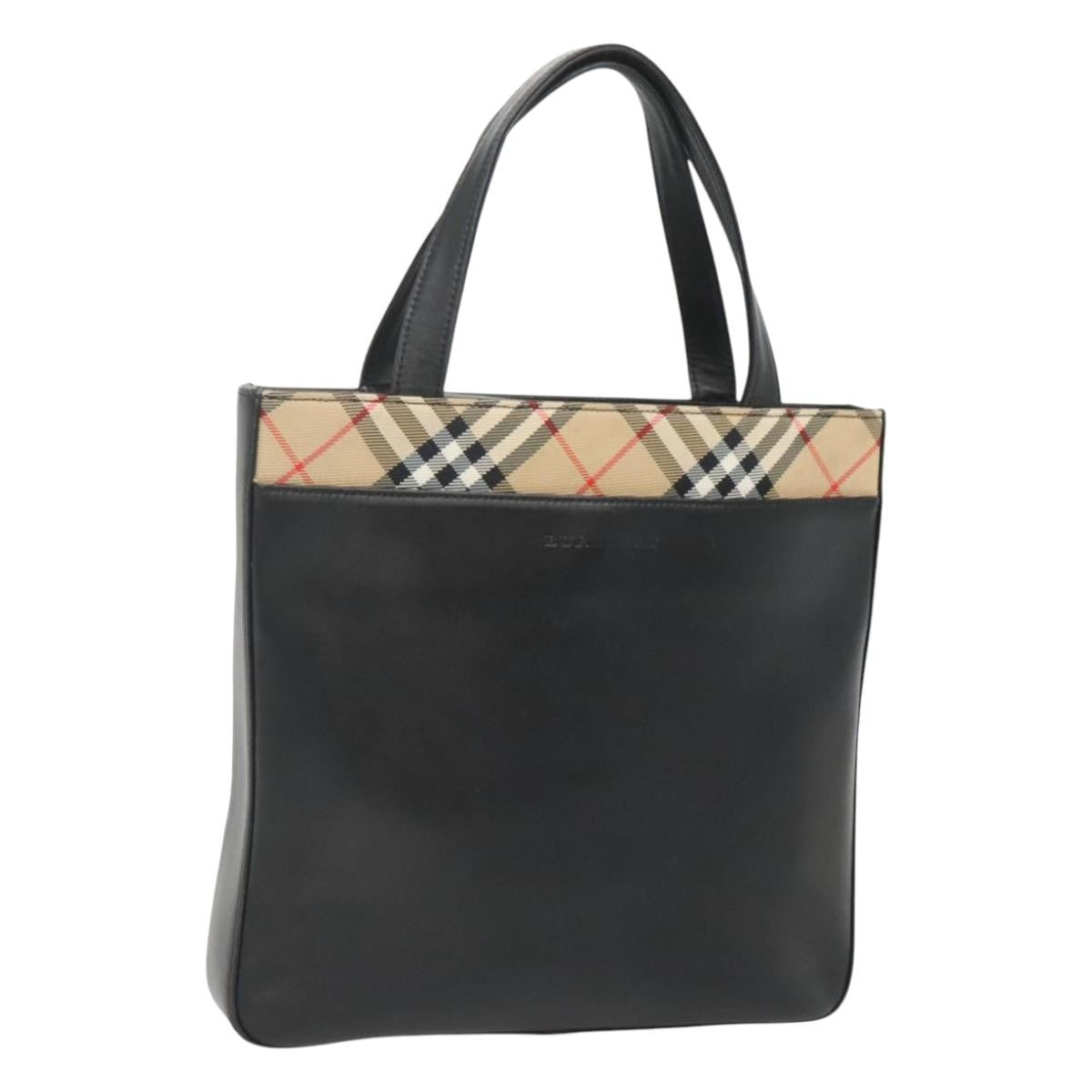 Burberry Nova check Canvas and Leather Product Image