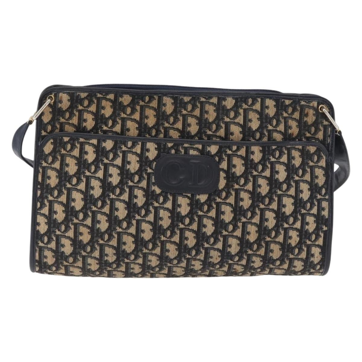 Christian Dior Vintage CD trotter Shoulder bag Canvas Product Image