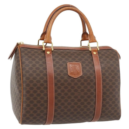 Celine Vintage Macadam Boston bag Canvas and Leather Product Image