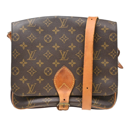 Louis Vuitton Cartouchiere Handbag Monogram Canvas GM