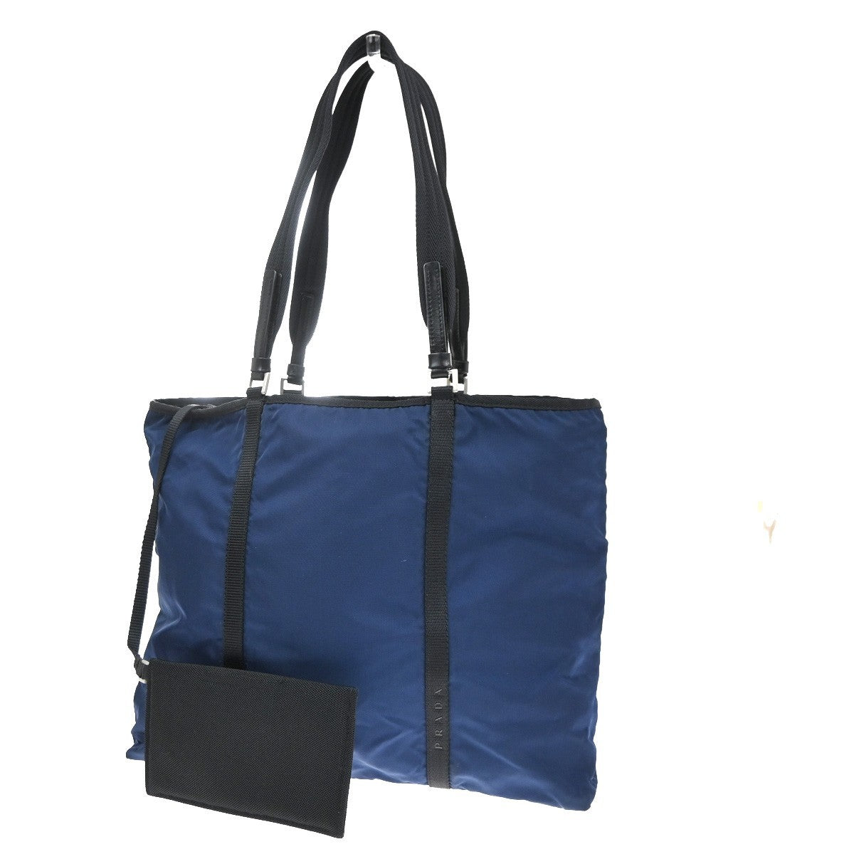 Prada Shoulder Canvas and Leather XL