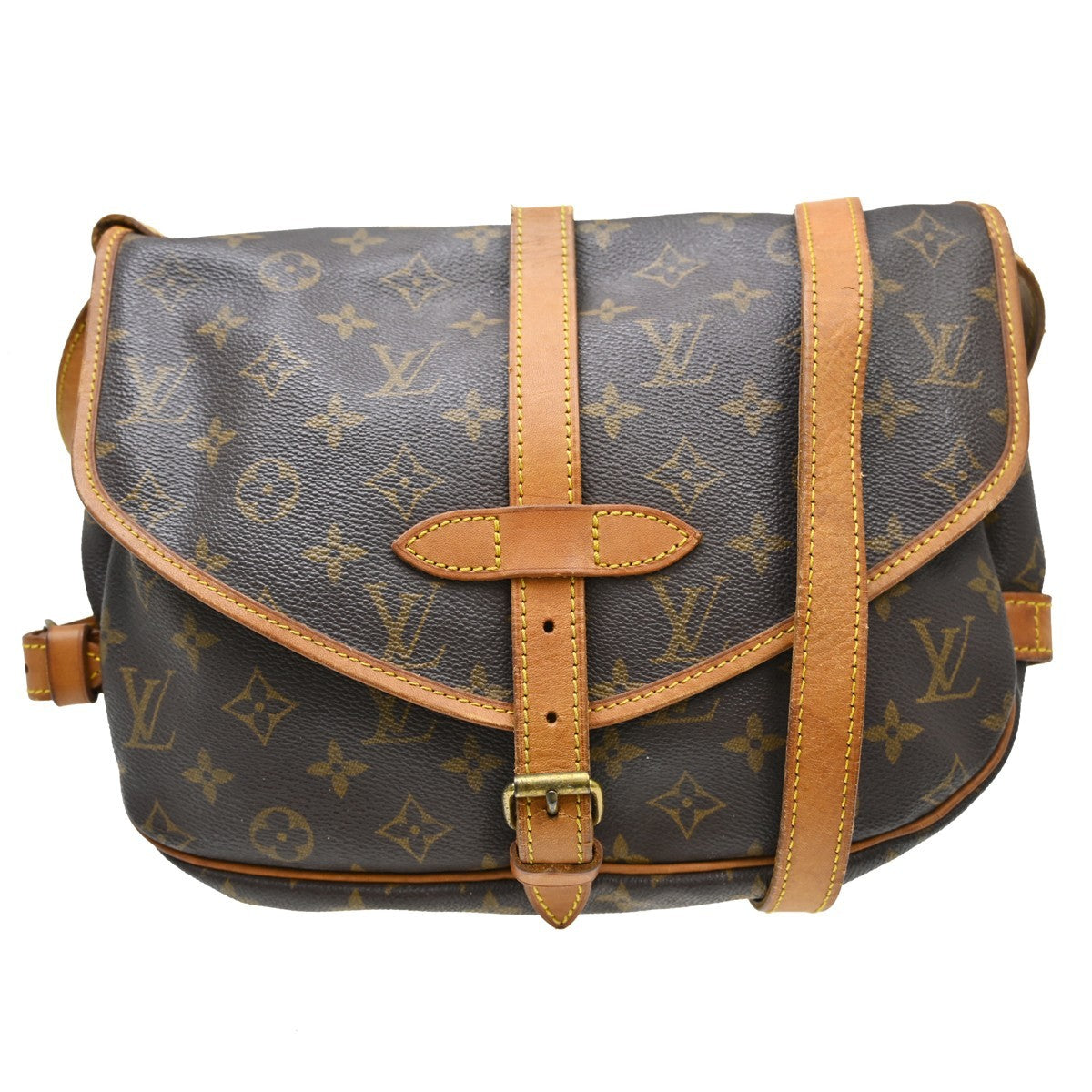 Louis Vuitton Saumur Canvas 30