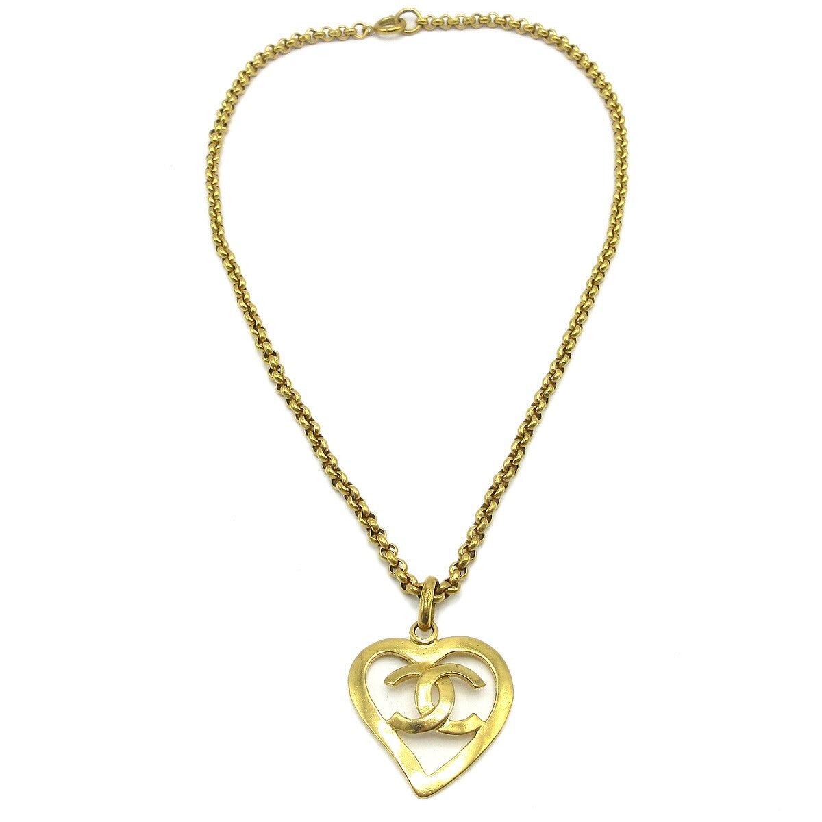 Chanel CC Heart Pendant Metal Product Image