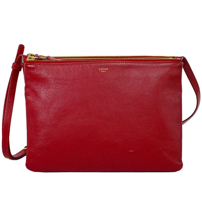 Celine Trio Crossbody Leather Small