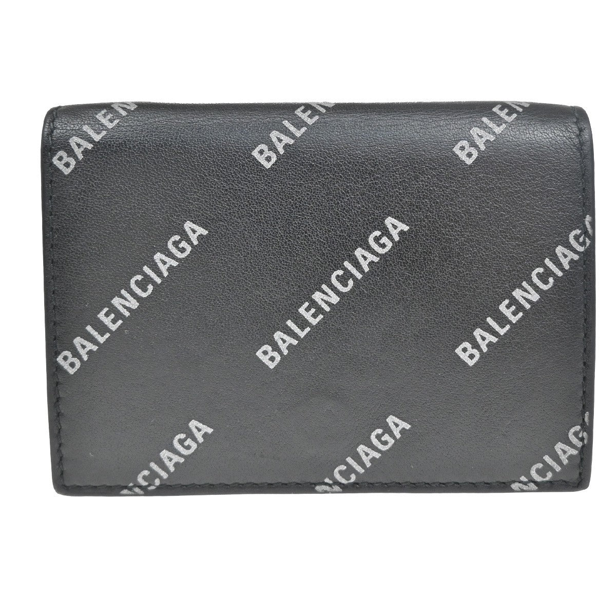 Balenciaga Trifold Wallet Leather Product Image