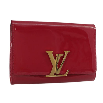 Louis Vuitton Louise Clutch Patent East West