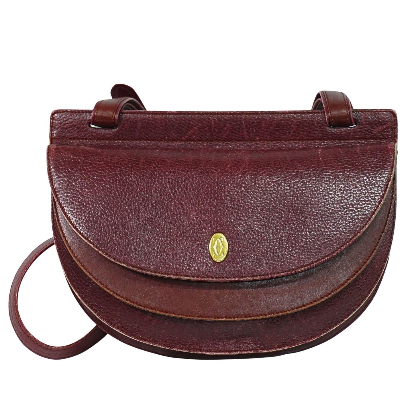 cartier Must de Cartier Shoulder Bag Leather medium