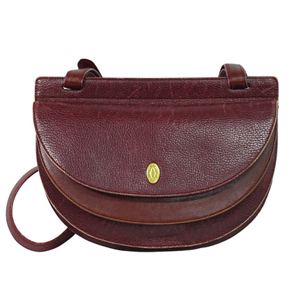 cartier Must de Cartier Shoulder Bag Leather medium