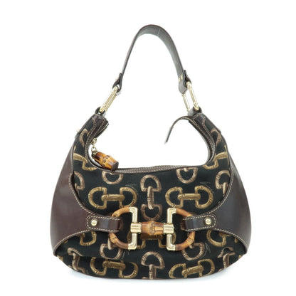 Gucci Horsebit GG Canvas and Leather Large