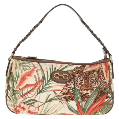 Salvatore Ferragamo Gancini Shoulder Bag Nylon Product Image