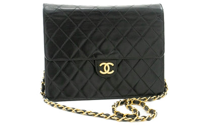 Chanel Vintage Full Flap Quilted Lambskin Mini