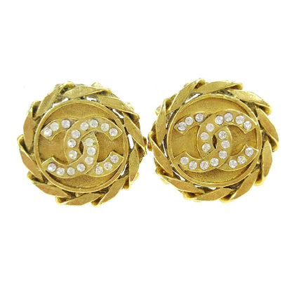 Chanel CC Button Clip-On Metal with Faux Pearl Product Image