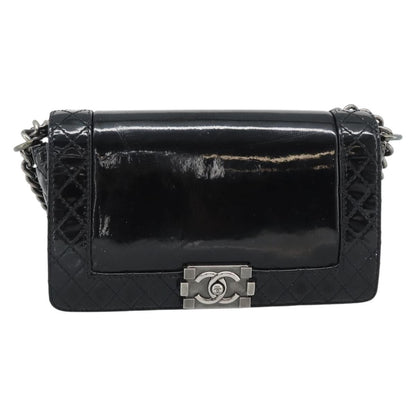 Chanel Boy Flap Patent Leather Old medium (25)
