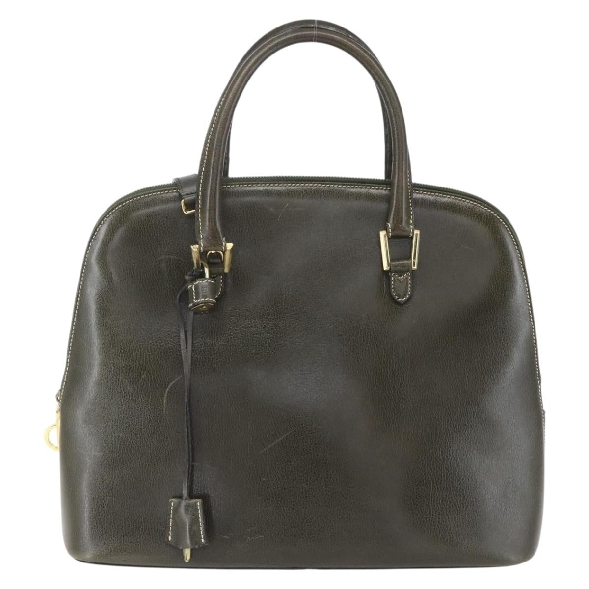 Salvatore Ferragamo Vintage Handbag Leather Product Image