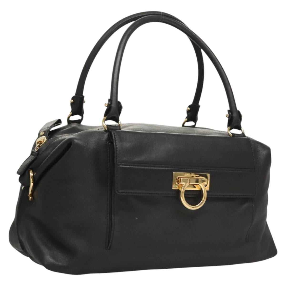 Salvatore Ferragamo Gancini Leather Product Image