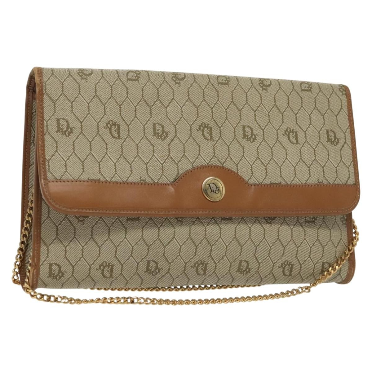 Christian Dior Vintage Honeycomb chain Canvas Product Image