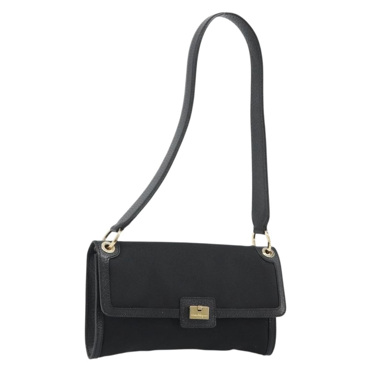 Salvatore Ferragamo Shoulder Bag Canvas Product Image