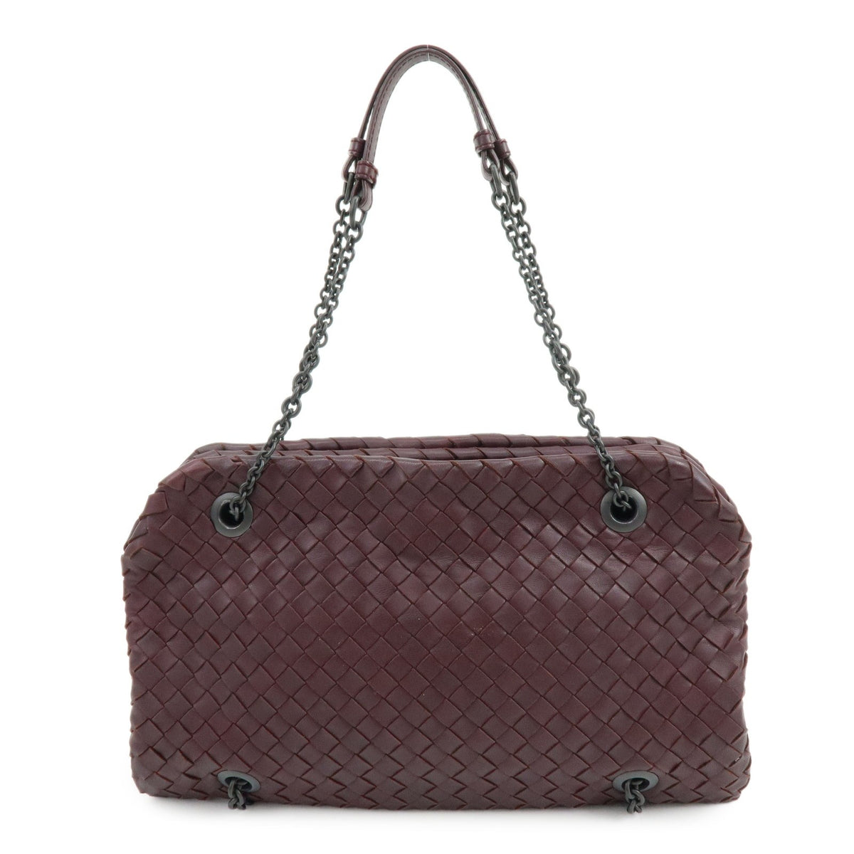 Bottega Veneta Double Chain Intrecciato Nappa Large