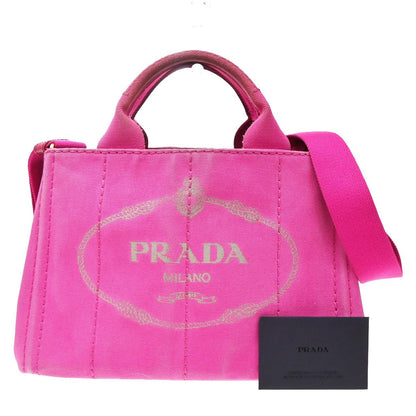 Prada Canapa Open Tote Canvas Product Image