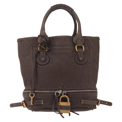 Chloe Paddington Zip Leather Large