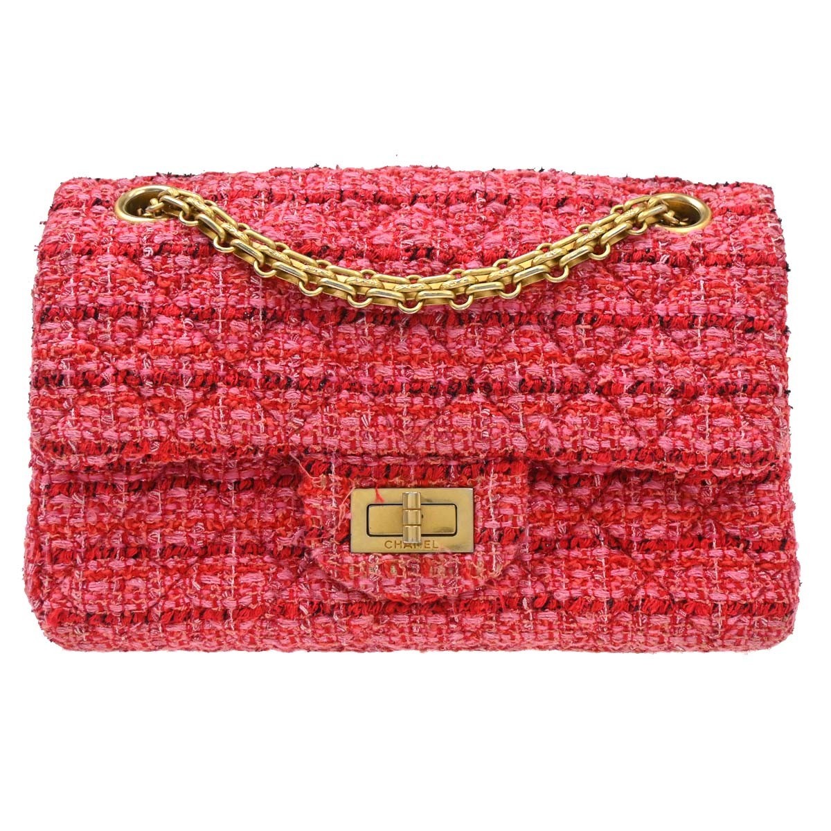 Chanel Square Reissue 2.55 Flap Quilted Tweed Product Image