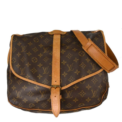 Louis Vuitton Saumur Monogram Canvas 35