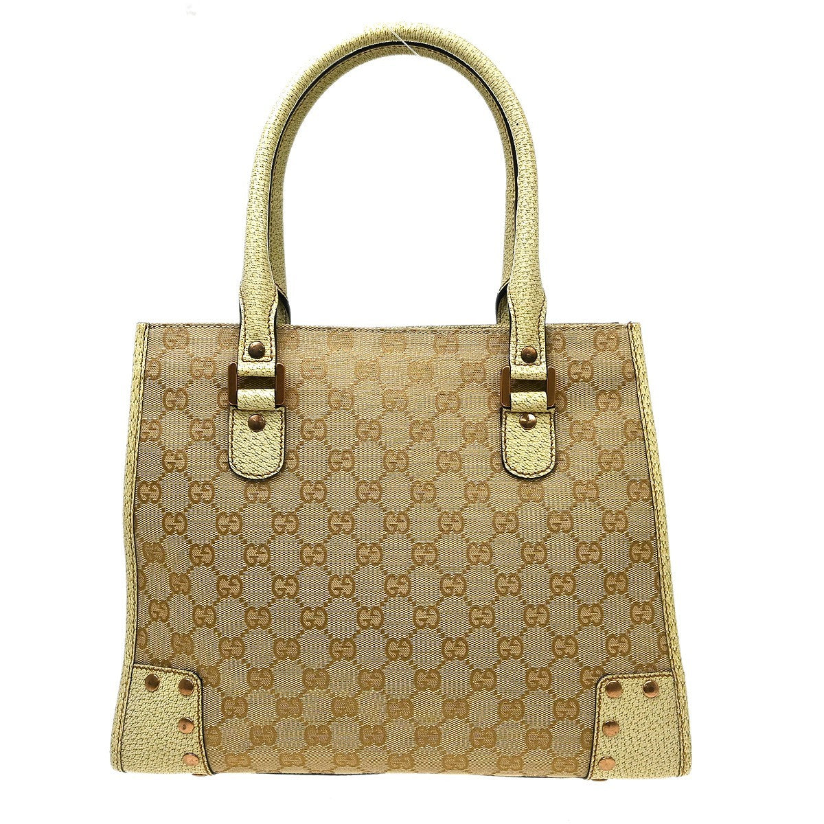 Gucci Miss GG Tote GG Canvas with Leather Medium