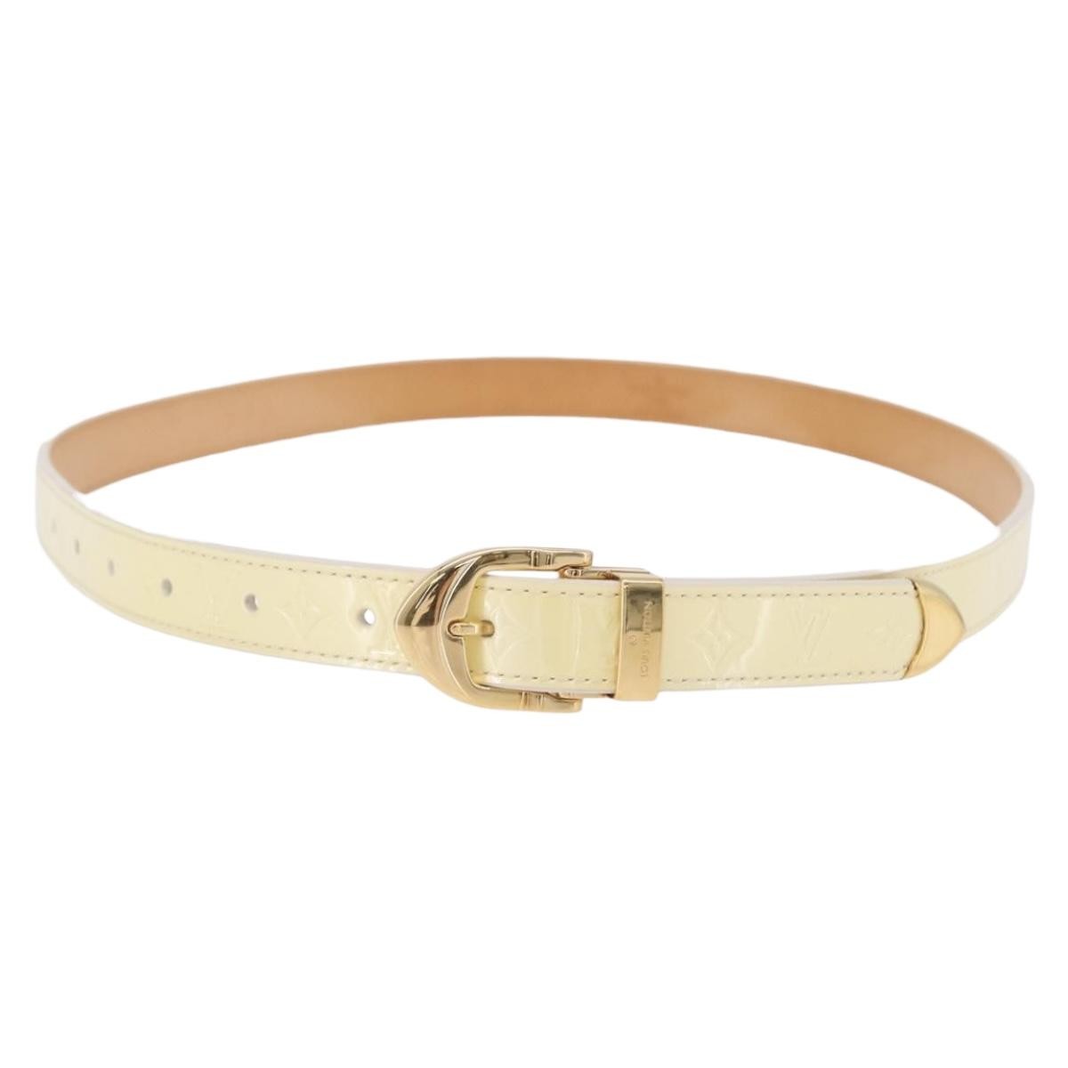Louis Vuitton Vernis Belt LV Monogram Vernis 97