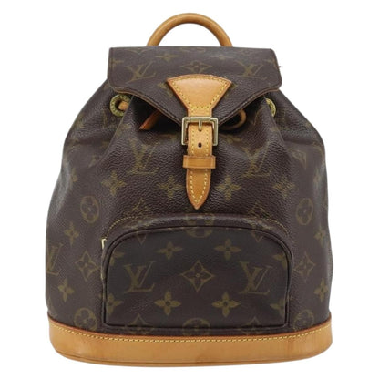 Louis Vuitton Vintage Montsouris Backpack Monogram Canvas PM