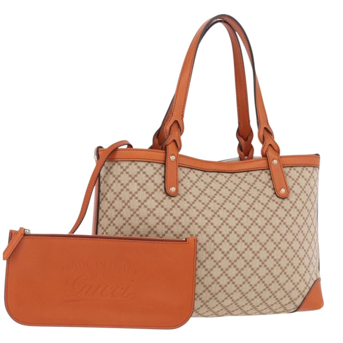 Gucci Craft GG Canvas with Leather Large