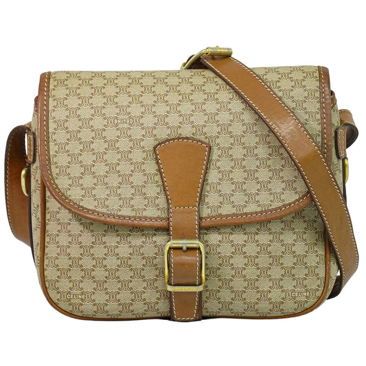 Celine Vintage Macadam Canvas and Leather Product Image