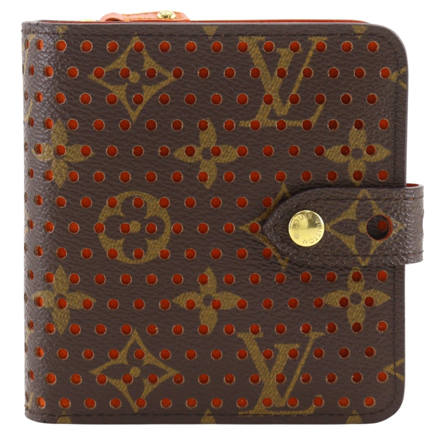 Louis Vuitton Compact Zip Perforated Monogram Canvas Product Image