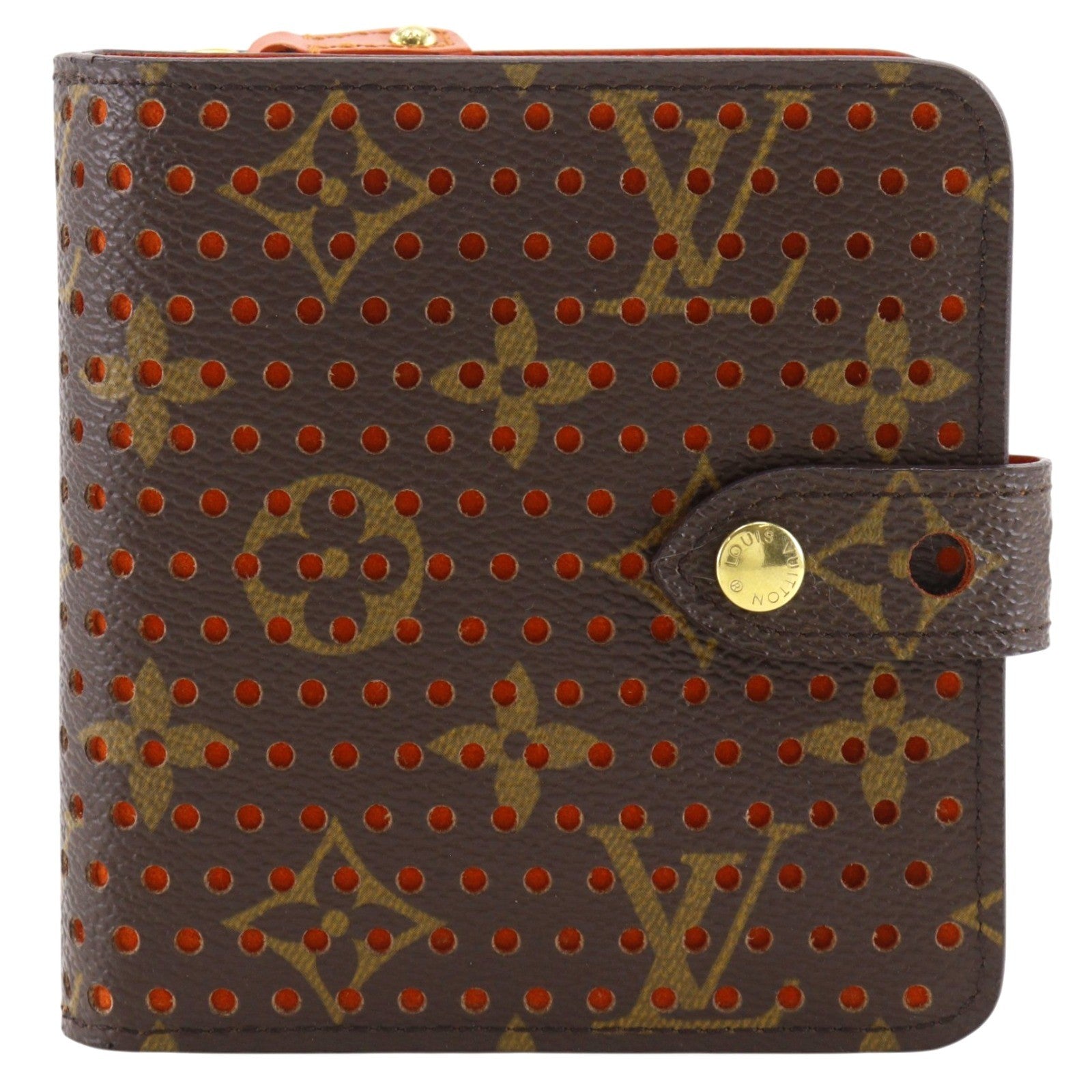 Louis Vuitton Compact Zip Perforated Monogram Canvas Product Image