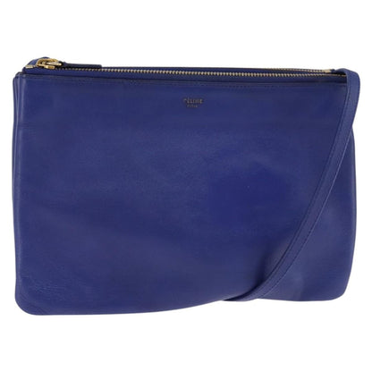 Celine Trio Crossbody Bag Leather Large
