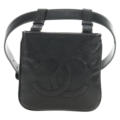 Chanel Vintage Timeless Belt Bag Caviar Small