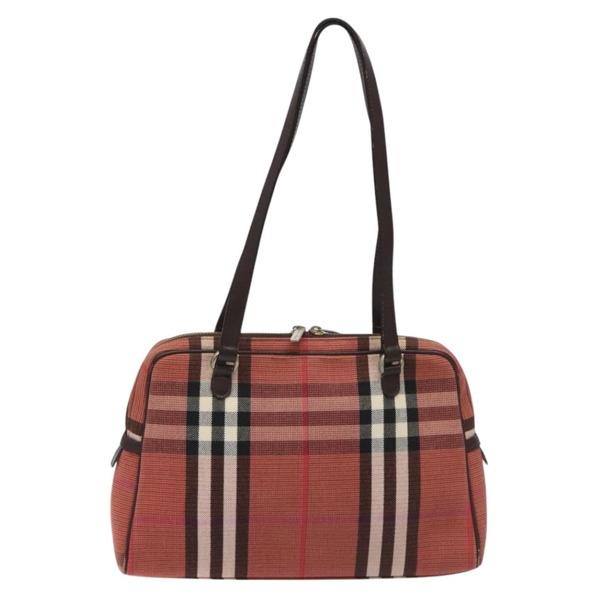 Burberry Nova check Shoulder bag Canvas Product Image