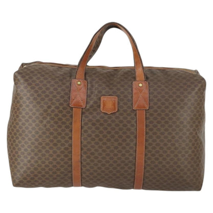 Celine Vintage Macadam Boston bag Canvas and Leather Product Image