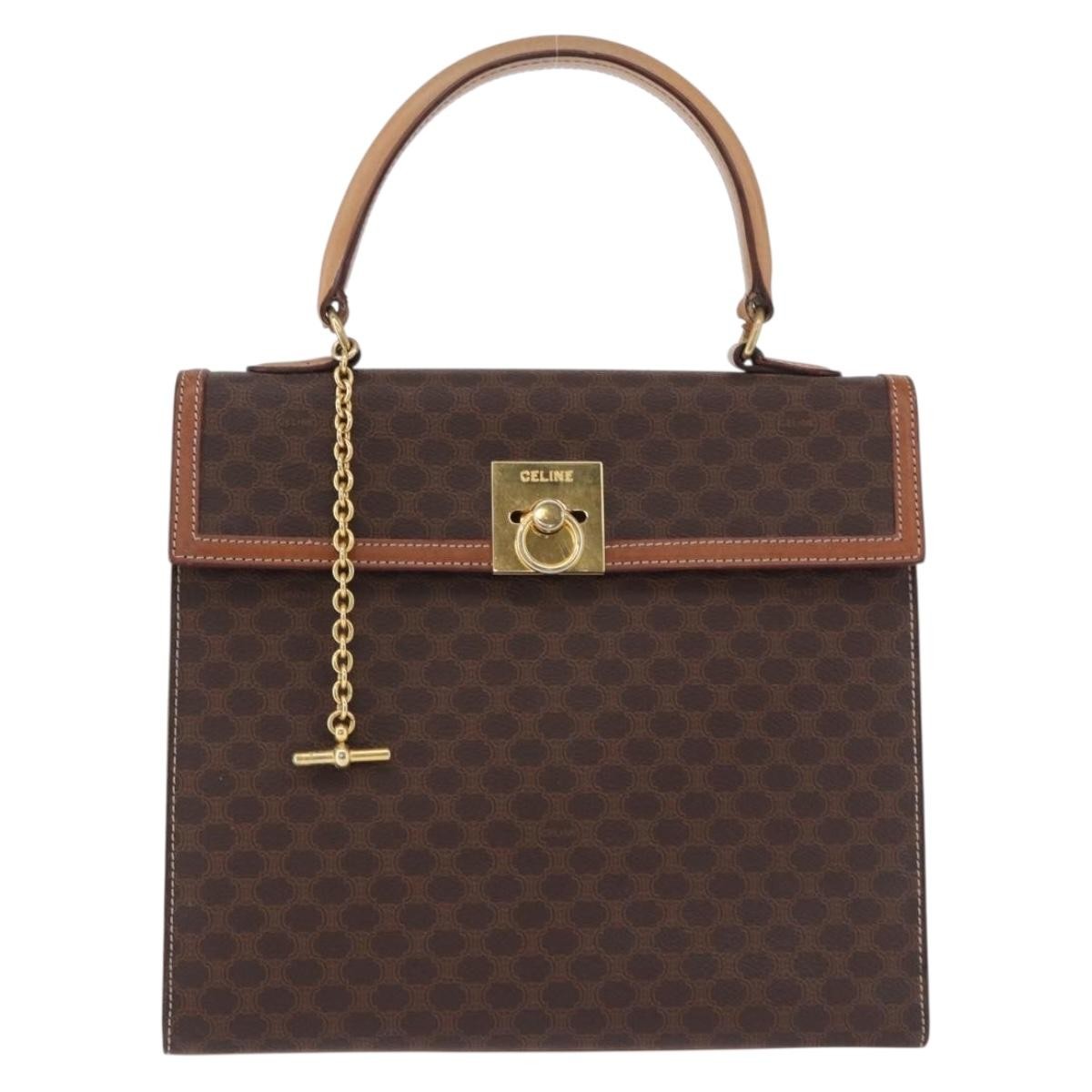 Celine Vintage Macadam Canvas and Leather Product Image