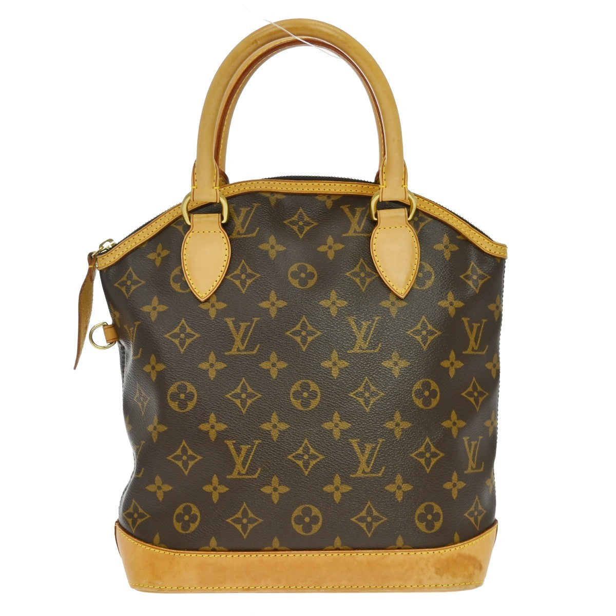 Louis Vuitton Lockit Handbag Monogram Canvas Vertical