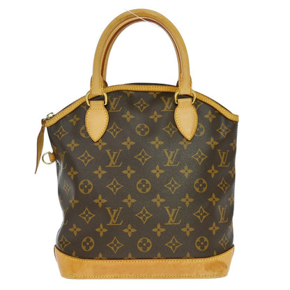Louis Vuitton Lockit Handbag Monogram Canvas Vertical