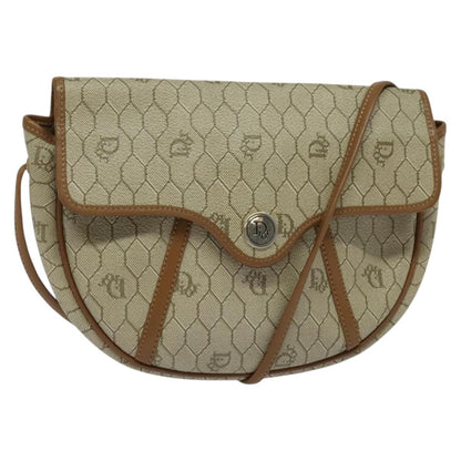 Christian Dior Vintage Honeycomb Shoulder Bag Canvas Product Image