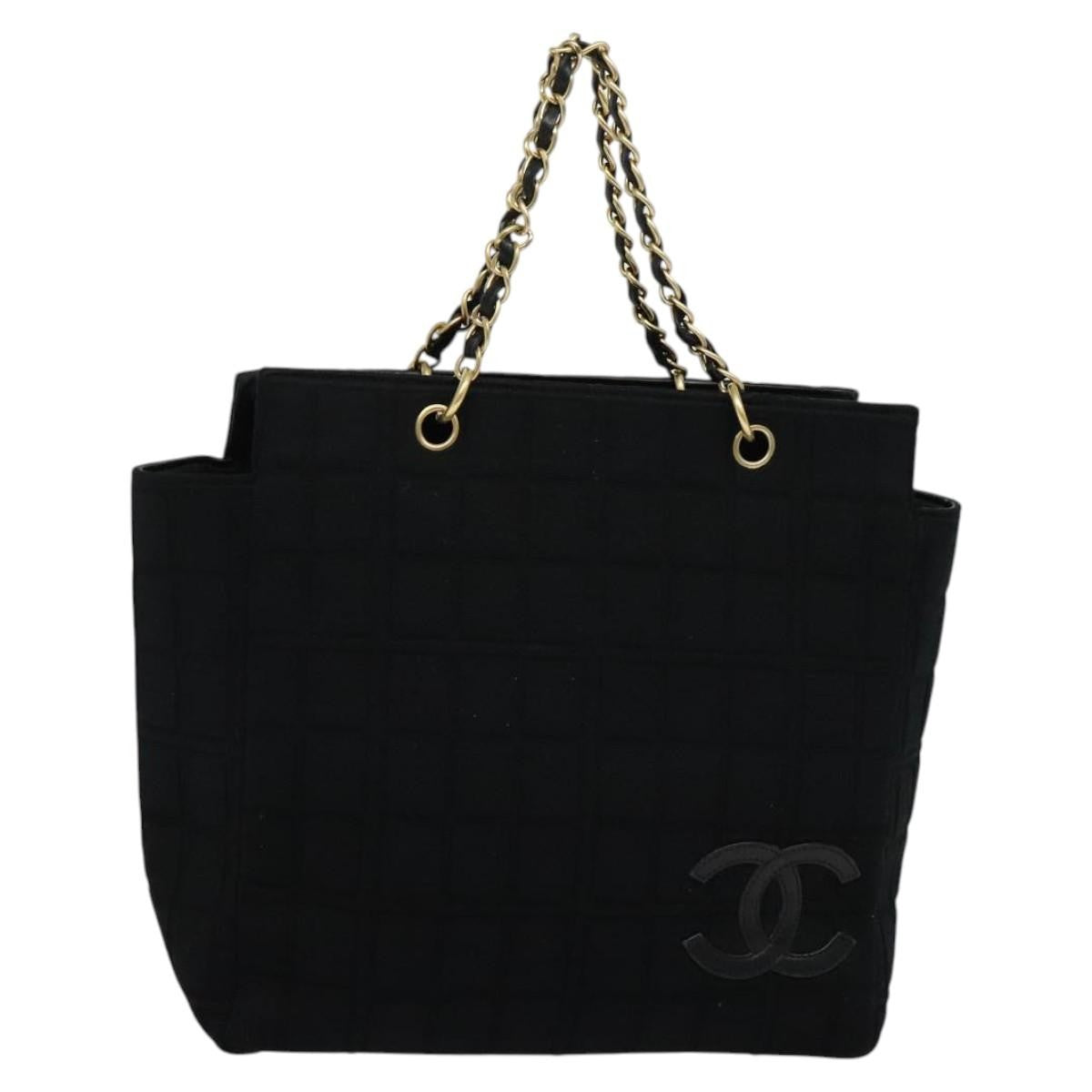Chanel Chocolate Bar CC Tote Cotton Product Image