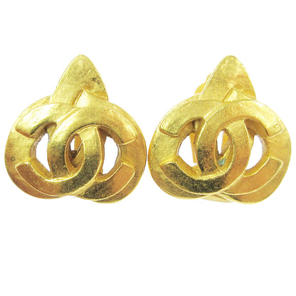 Chanel CC logo heart Gold-plated Product Image