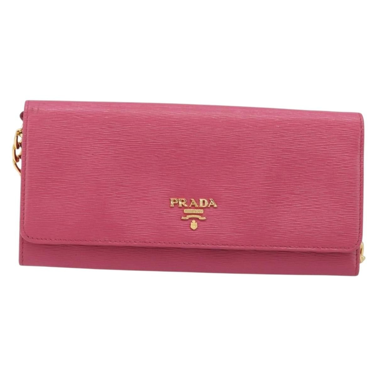 Prada Wallet on Chain Saffiano Leather Product Image