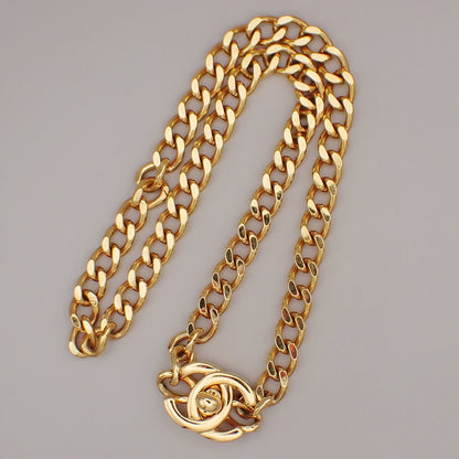 Chanel Vintage Turnlock Reissue Chain Metal Product Image