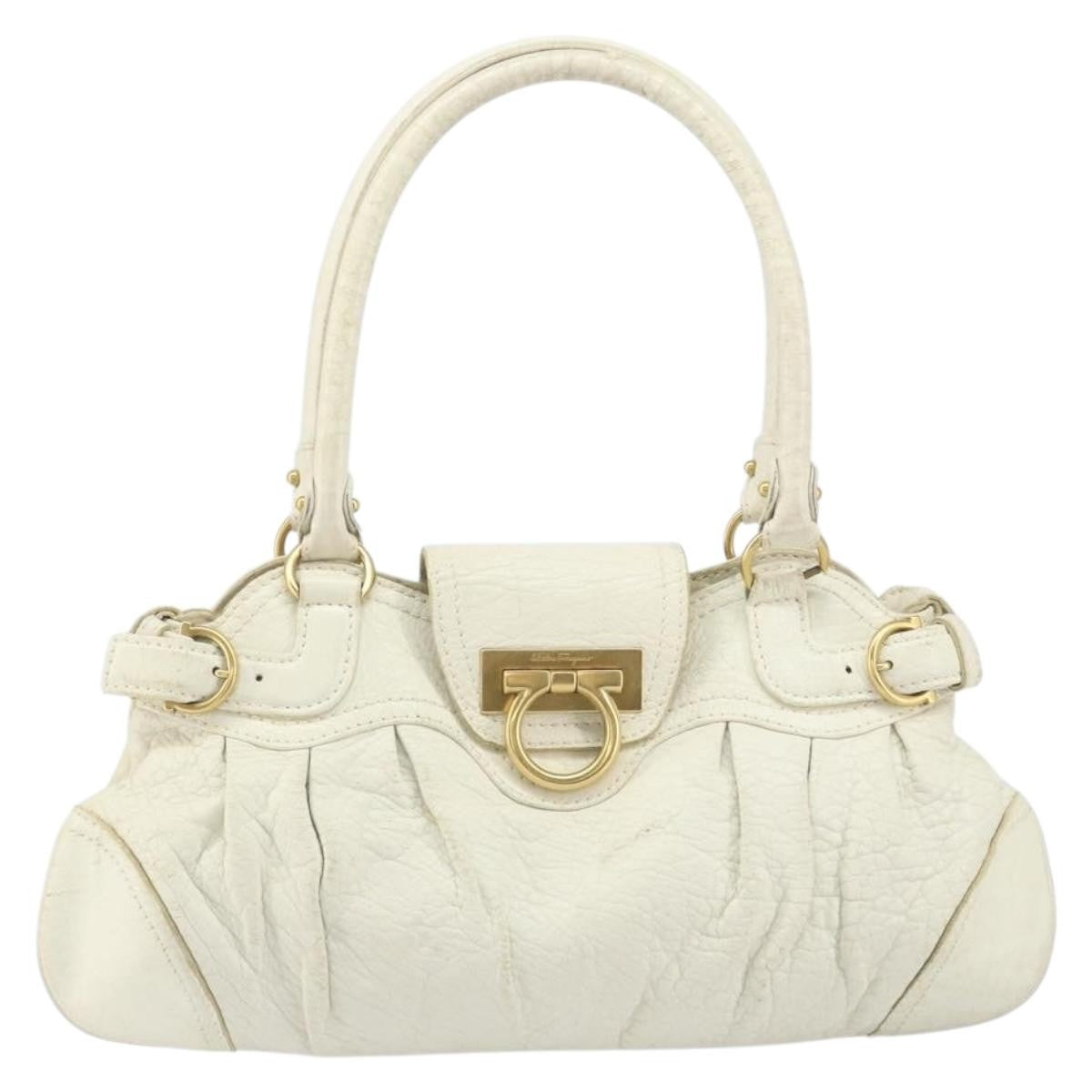 Salvatore Ferragamo Gancini Leather Product Image