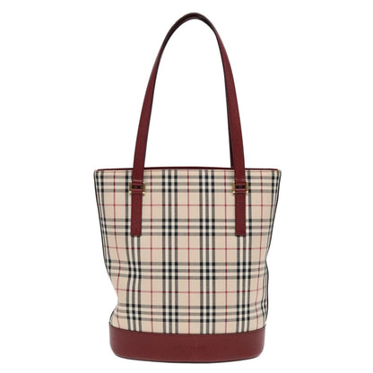 Burberry Nova Check Tote Canvas and Leather Product Image