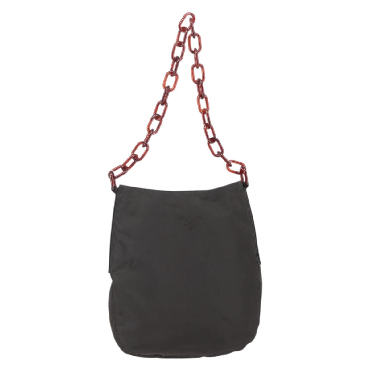 Prada Resin chain shoulder bag Nylon Product Image